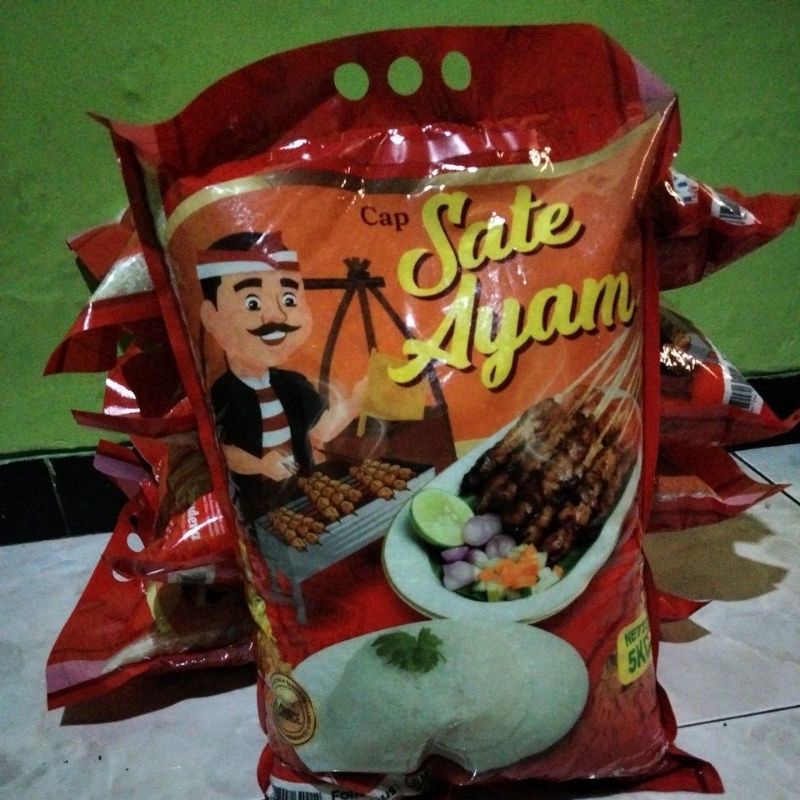 BERAS CAP SATE AYAM KEMASAN 5KG