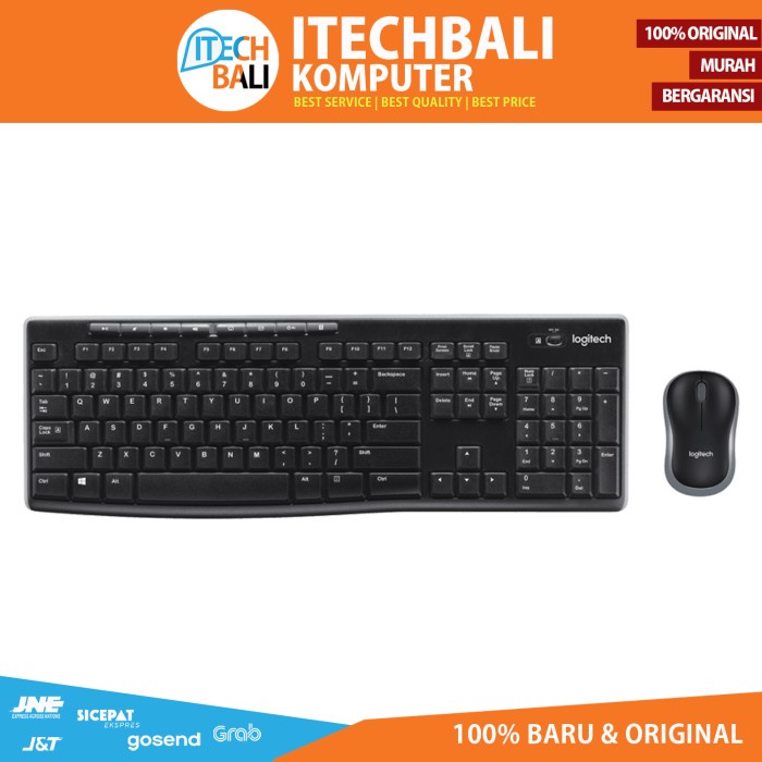 Keyboard &amp; Mouse LOGITECH MK270R Wireless | ITECHBALI