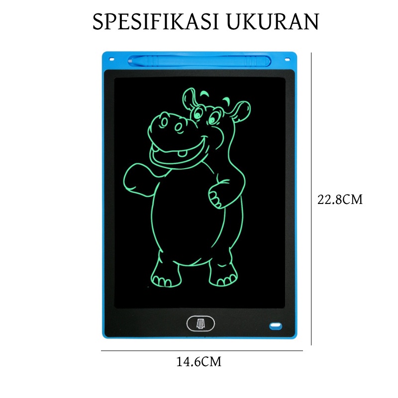 [M7] PAPAN TULIS LCD DRAWING  WRITTING 8.5INCH / PAPAN TULIS ANAK LCD / PAPAN TULIS ANAK EDUKASI / LCD DRAWING BOARD