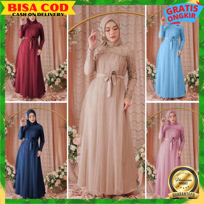 Gsmis Syarii Modern Dress Perempuan Syari Gamis Terbaru 2023 Bj Gamis Lebaran Buju Baju Muslimah Sya
