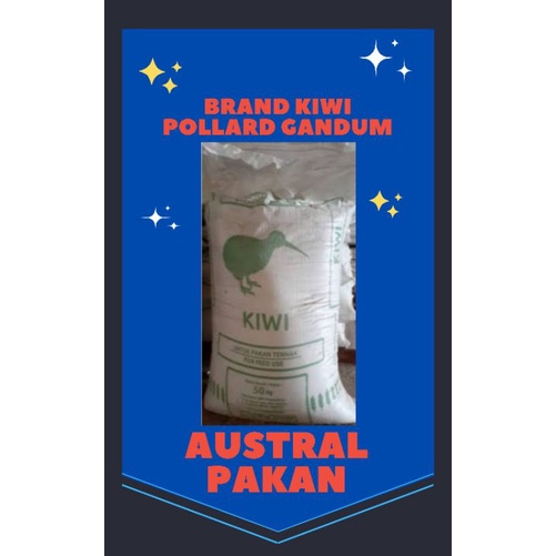 Terlaris Bran Pollard Gandum KIWI..