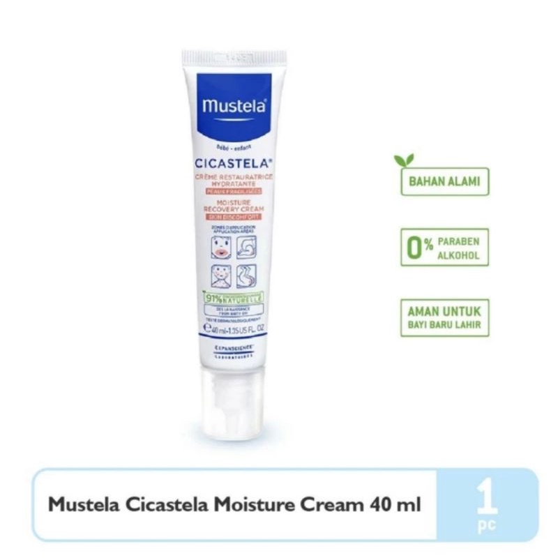 MUSTELA Cicastela moisture cream 40ml
