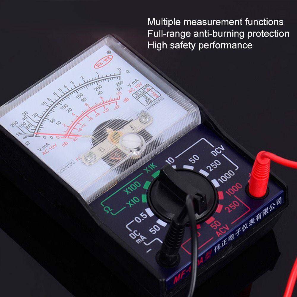 Solighter Analog Multimeter MF-110A OHM Tester Multitester Voltmeter