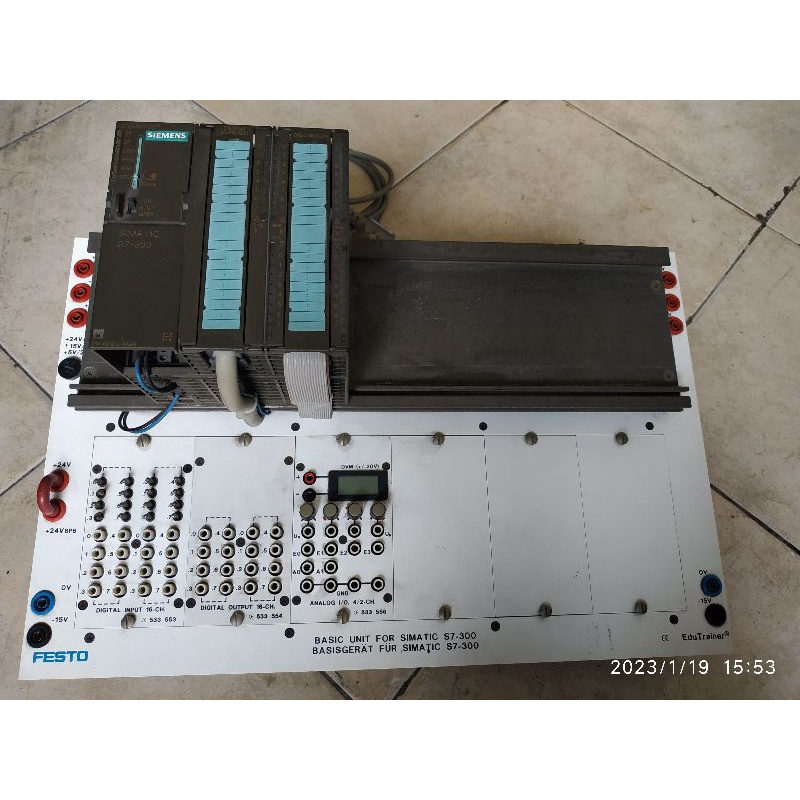 Festo Trainer PLC Siemens S7 300 CPU 314C 2 DP
