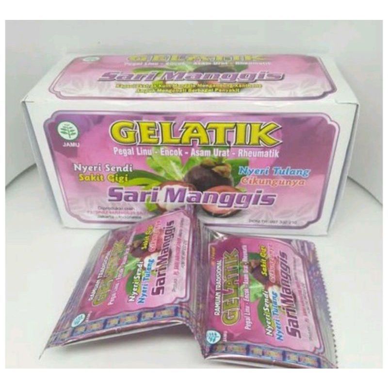 Sari Manggis Gelatik Kapsul Asam Urat
