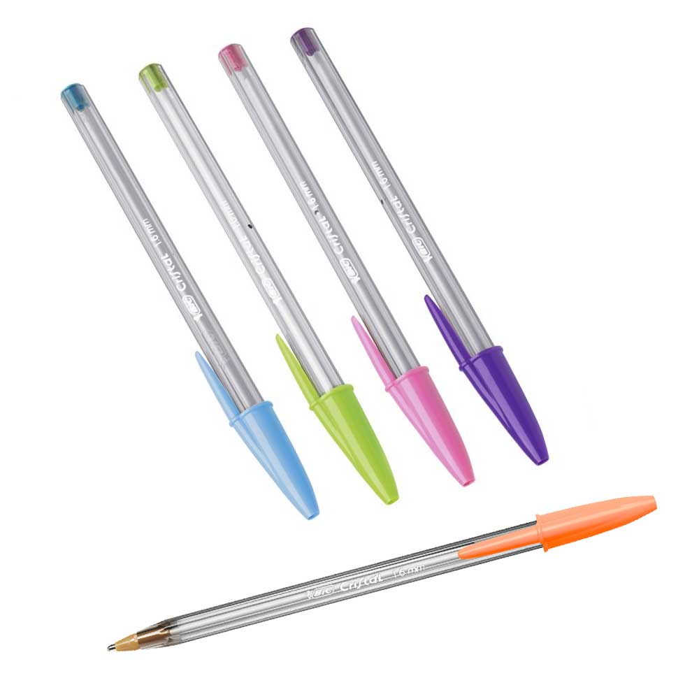 

Bic Cristal Fun 1.6 mm Pastel Color Ballpoint Pen