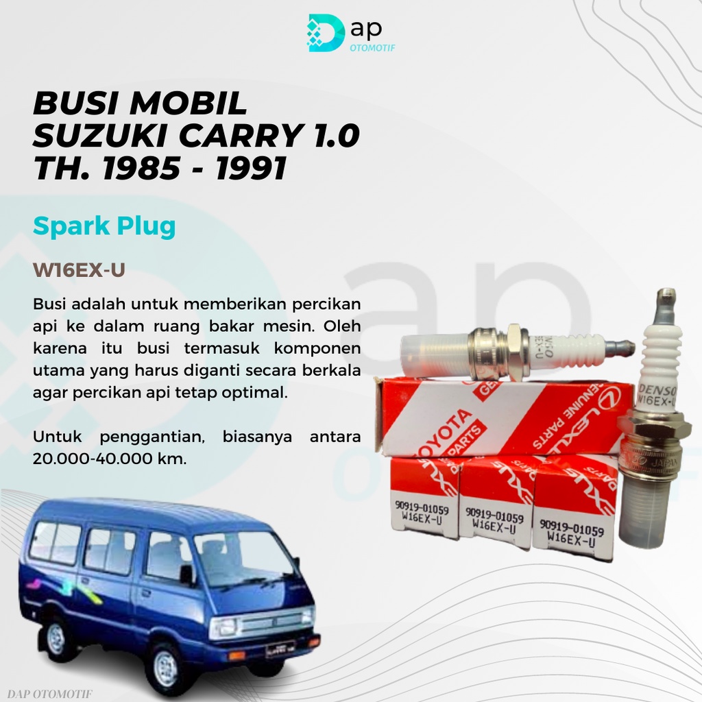 Busi Mobil Suzuki Carry 1.0 (1985-1991)