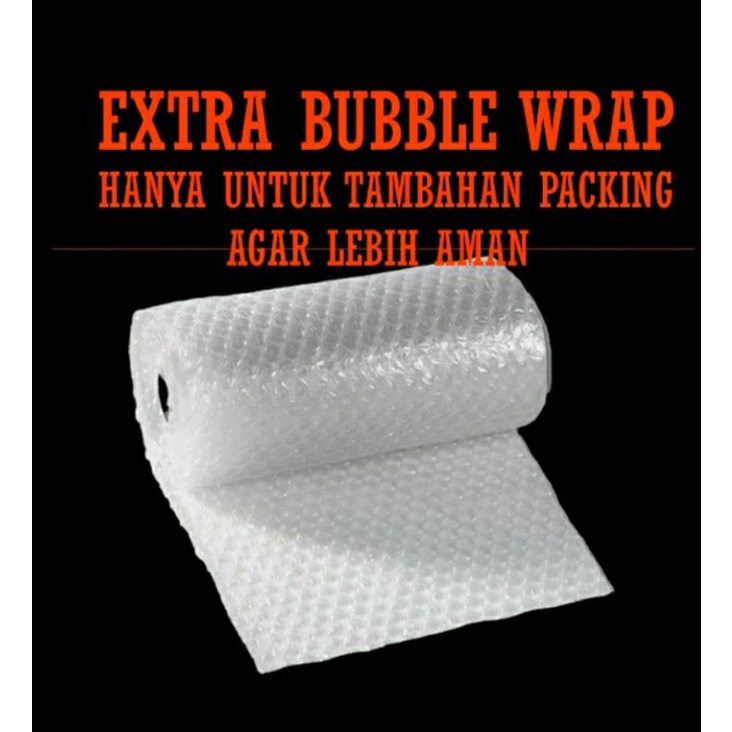

EXTRA BUBBLE WRAP / KARDUS TAMBAHAN PACKING