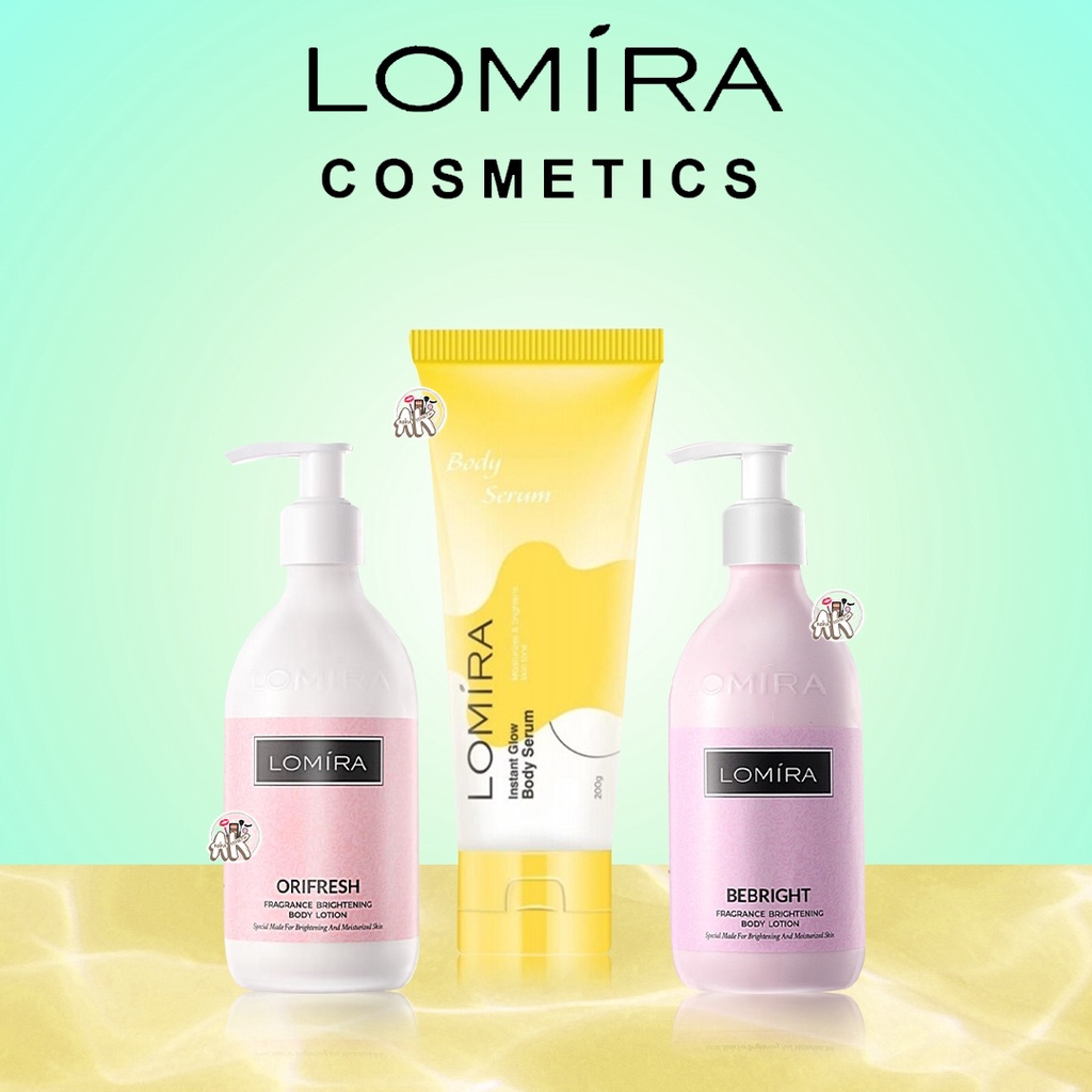 LOMIRA HAND &amp; BODY LOTION 300ML / BODY SERUM INSTANT GLOW 200GR