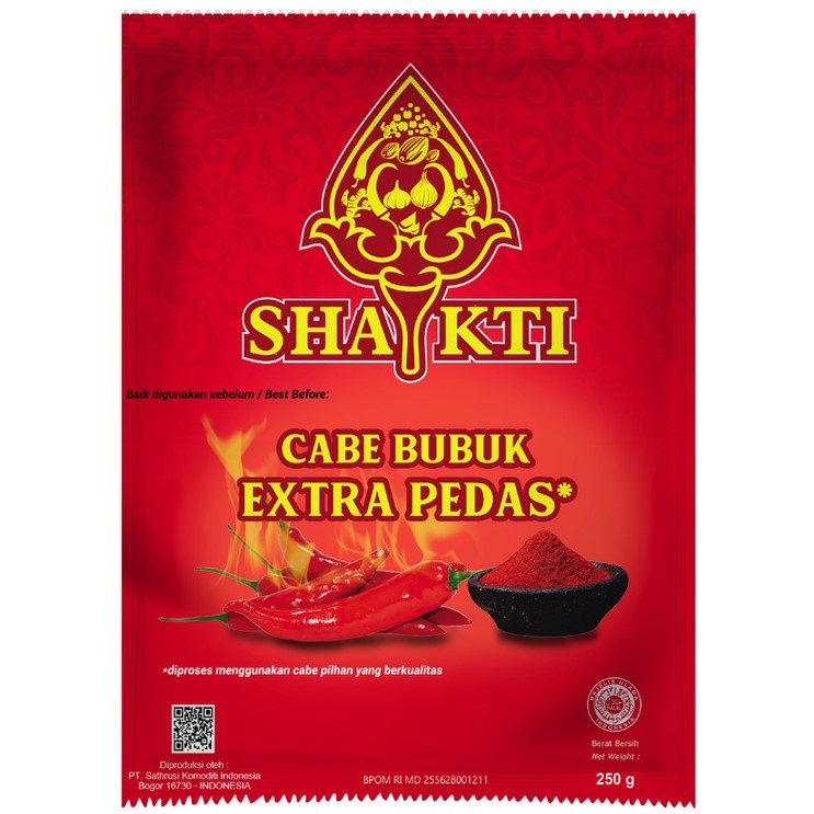 

Cabe Bubuk Shakti - 250gr