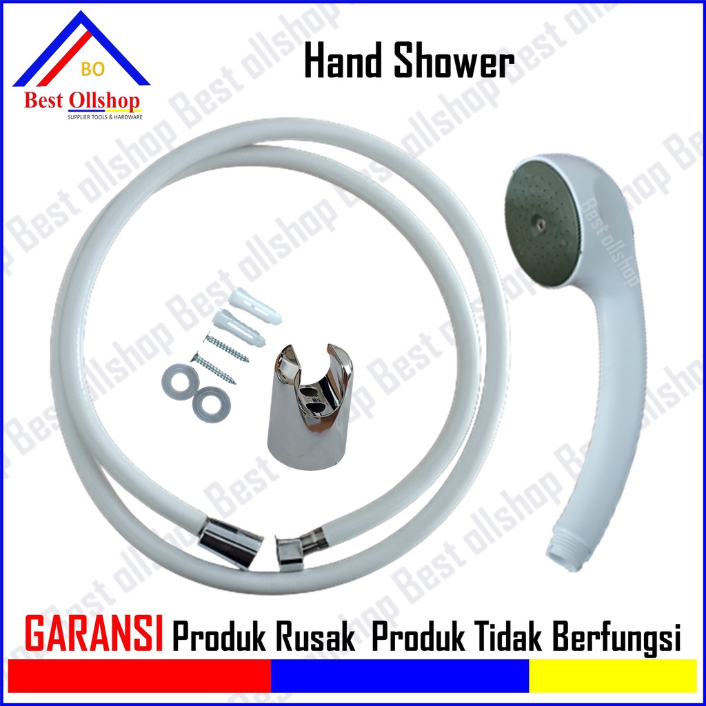 Hand Shower Kamar Mandi Set Jet Washer 1/2 Inch Bidet Pvc
