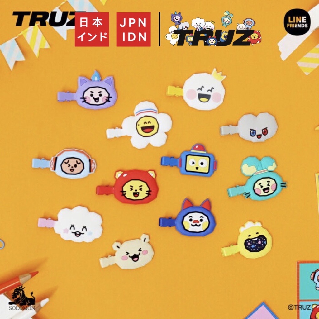 [Ready stock] TRUZ official bangs clip | Jepitan rambut official TRUZ Japan/Jepang