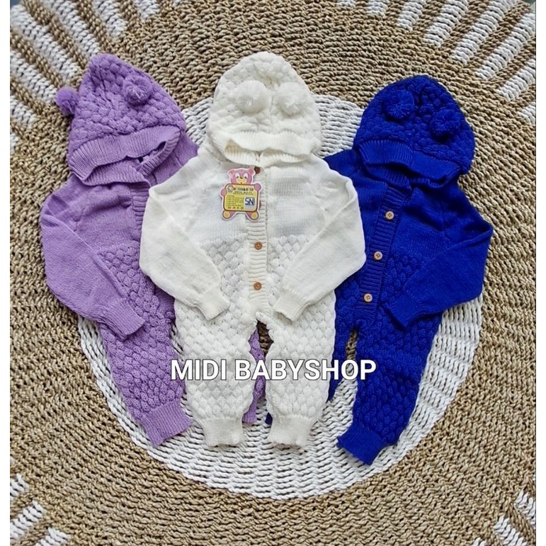 Jumper Bayi Bodysuit Jumper Rajut Jumper Bayi Newborn SNI