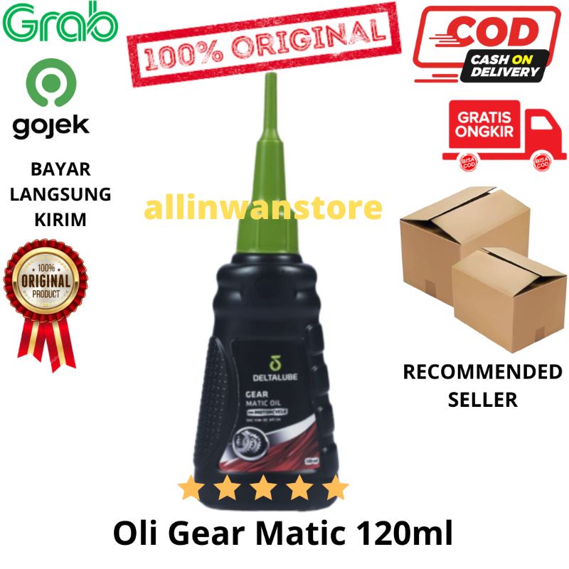 OLI GARDAN TRANSMISI MATIC GEAR / OLI GEAR DELTALUBE 100% ORIGINAL