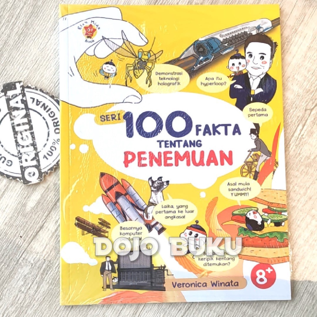 Buku Seri 100 Fakta tentang Penemuan by Veronica Winata