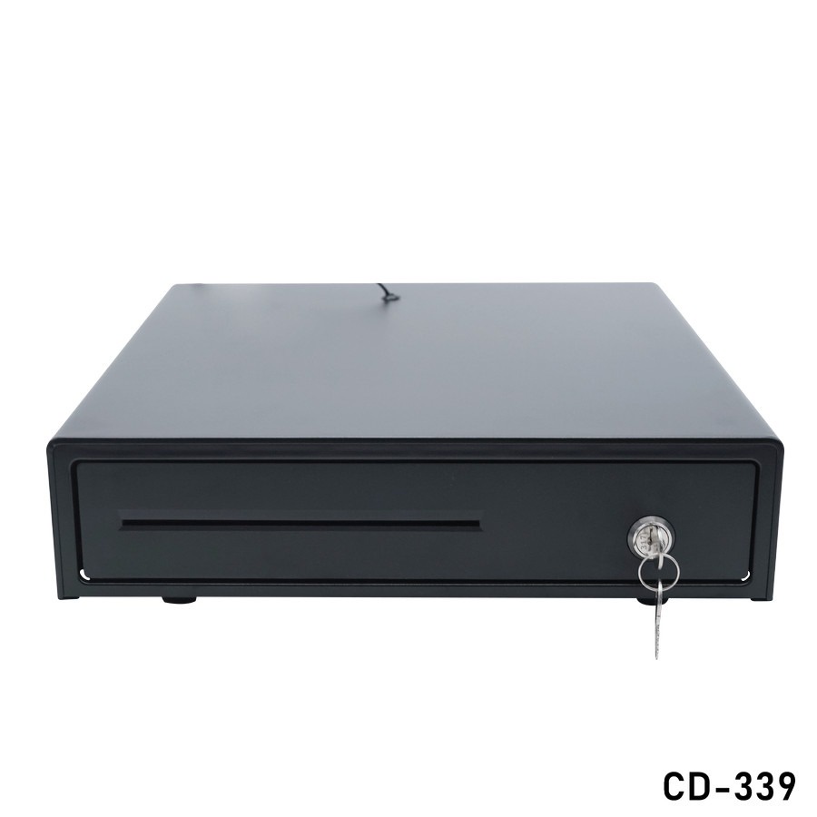 CASH DRAWER SHARKPOS CD339 BOX LACI KASIR MINI 37x33 CD-339 RJ11 5K2C