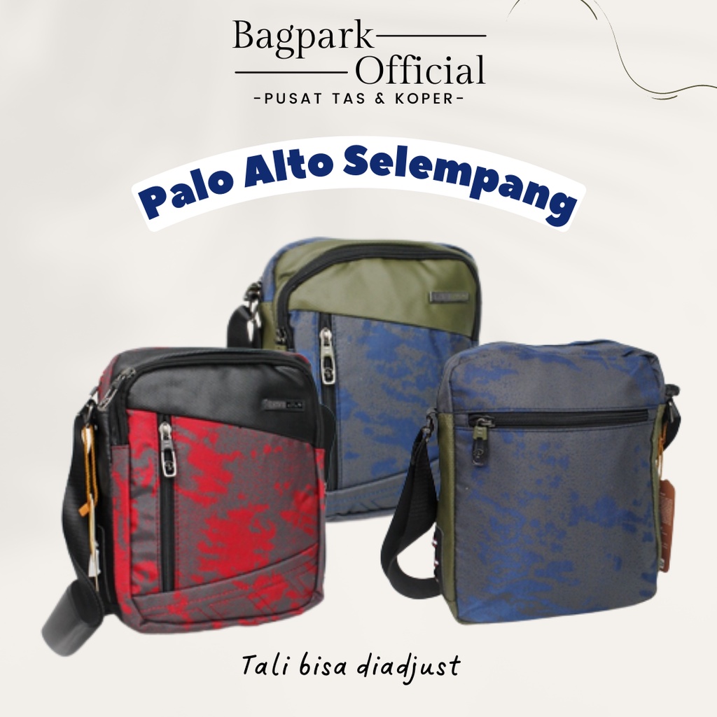 CUCI GUDANG TAS SELEMPANG PRIA PALO ALTO MOTIF LORENG TAS SELEMPANG PRIA POLO TEBAL TAS SLINGBAG PRIA ALTO