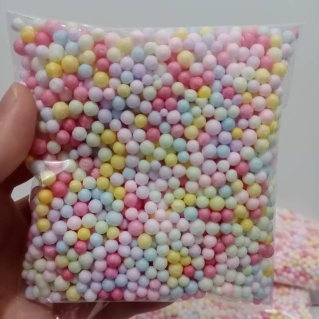 Styrofoam Butiran Warna-Warni - Gabus Warna Warni Termurah