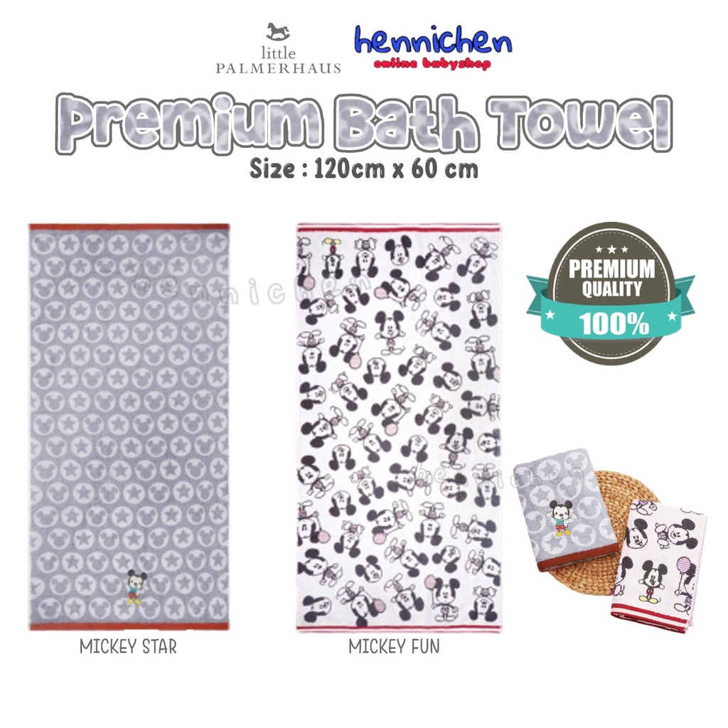 Little Palmerhaus Handuk palmerhaus Disney Mickey Premium Bath Towel