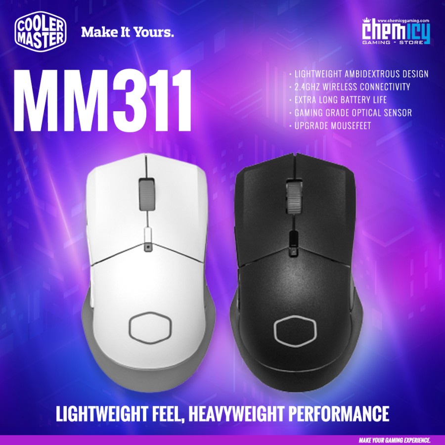 Cooler Master MM311 Wireless Lightweight Gaming Mouse