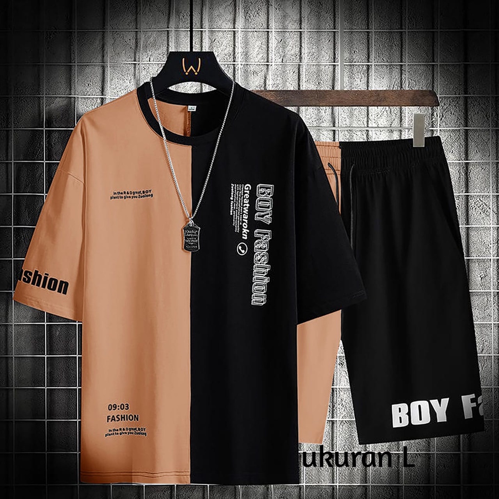 SETELAN BOY FASHION/SETELAN SET SETELAN LENGAN PENDEK