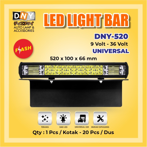 LAMPU LED LIGHT BAR UNIVERSAL DNY-520