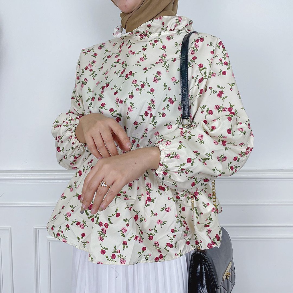 AFI - MC - Flowy Blouse Vintage Korean Blouse | Olla Blouse | Sesa Blouse