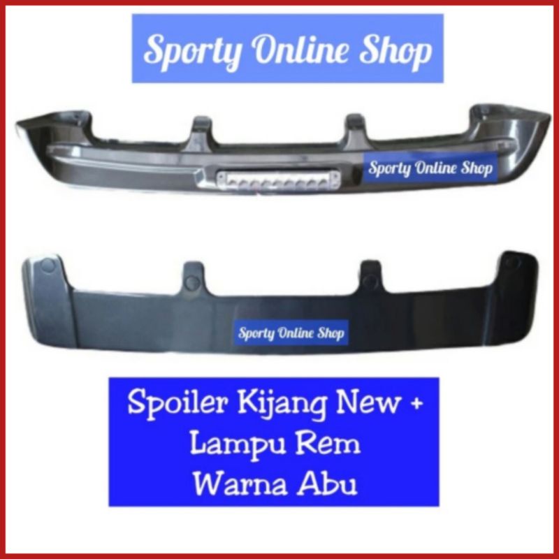 Spoiler Sayap Mobil Kijang 1997-2003 + Lampu Rem