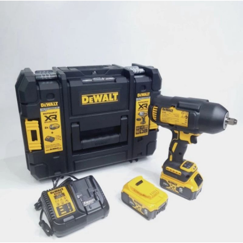 Jual Mesin Bor Brushless Impact Wrench DEWALT DCF900P2T Cordless ...