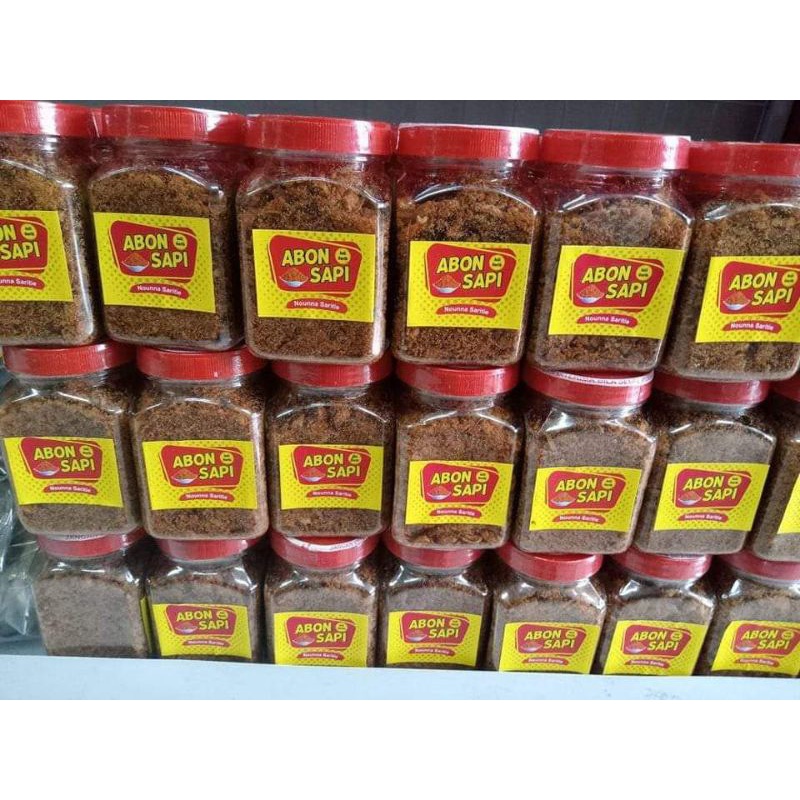 

Abon sapi 200 gr nounna saritie terlaris