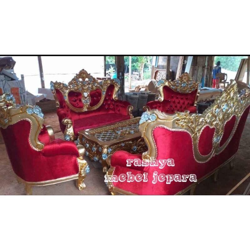 sofa tamu Jepara kursi tamu pengrajin jepara