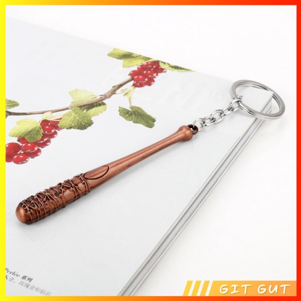 Keychain Gantungan Kunci Walking Dead Negan Baseball Bat Lucille