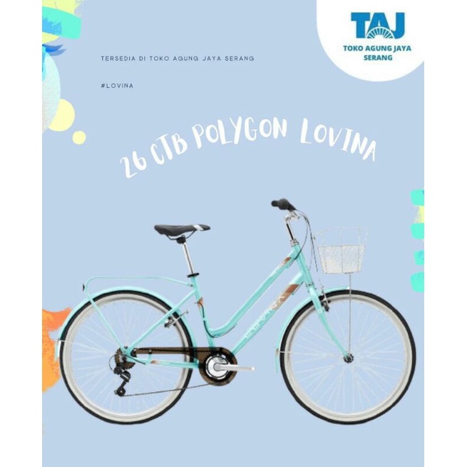 SEPEDA BICYCLE POLYGON LOVINA Sepeda Mini 26 inch