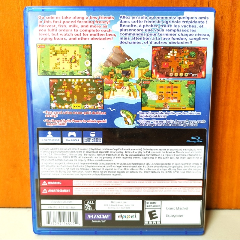 Harvest Moon Mad Dash PS4 Harvestmoon Mad Dash Playstation PS 4 5 CD BD Game Games Harves Moon Harvesmoon story of seasons storyofseason light of hope ps4 ps5 asli ori disc blue-ray req reg 3 region asia anak mainan gim doraemon story of season