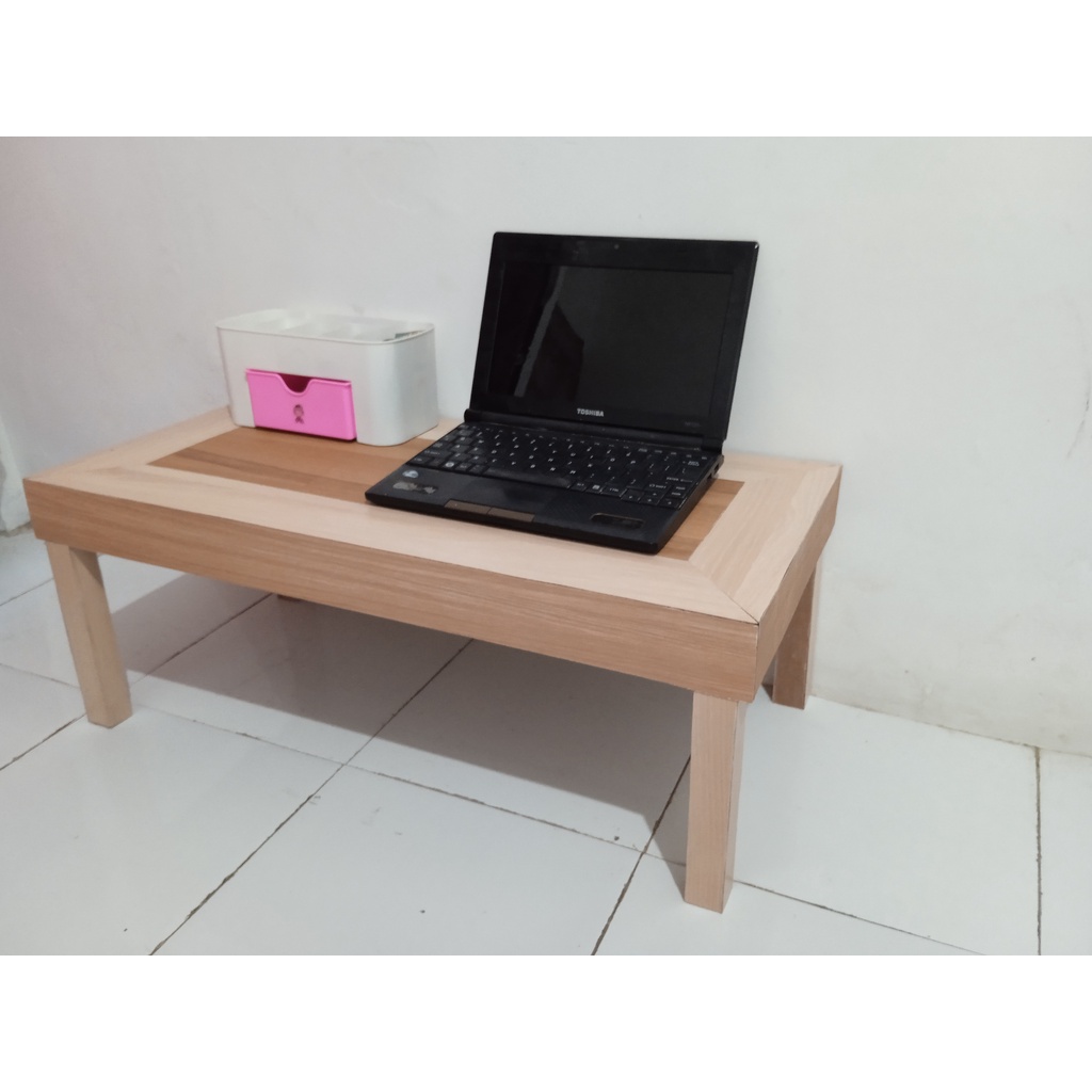 meja laptop meja belajar lesehan minimalis