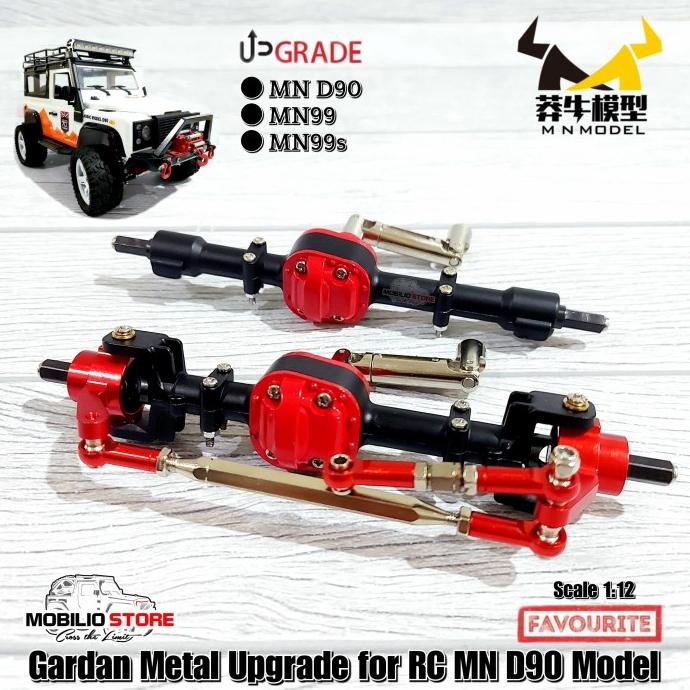 Upgrade Part Gardan Axle Shaft Full Metal Set Remote Control RC MN D90