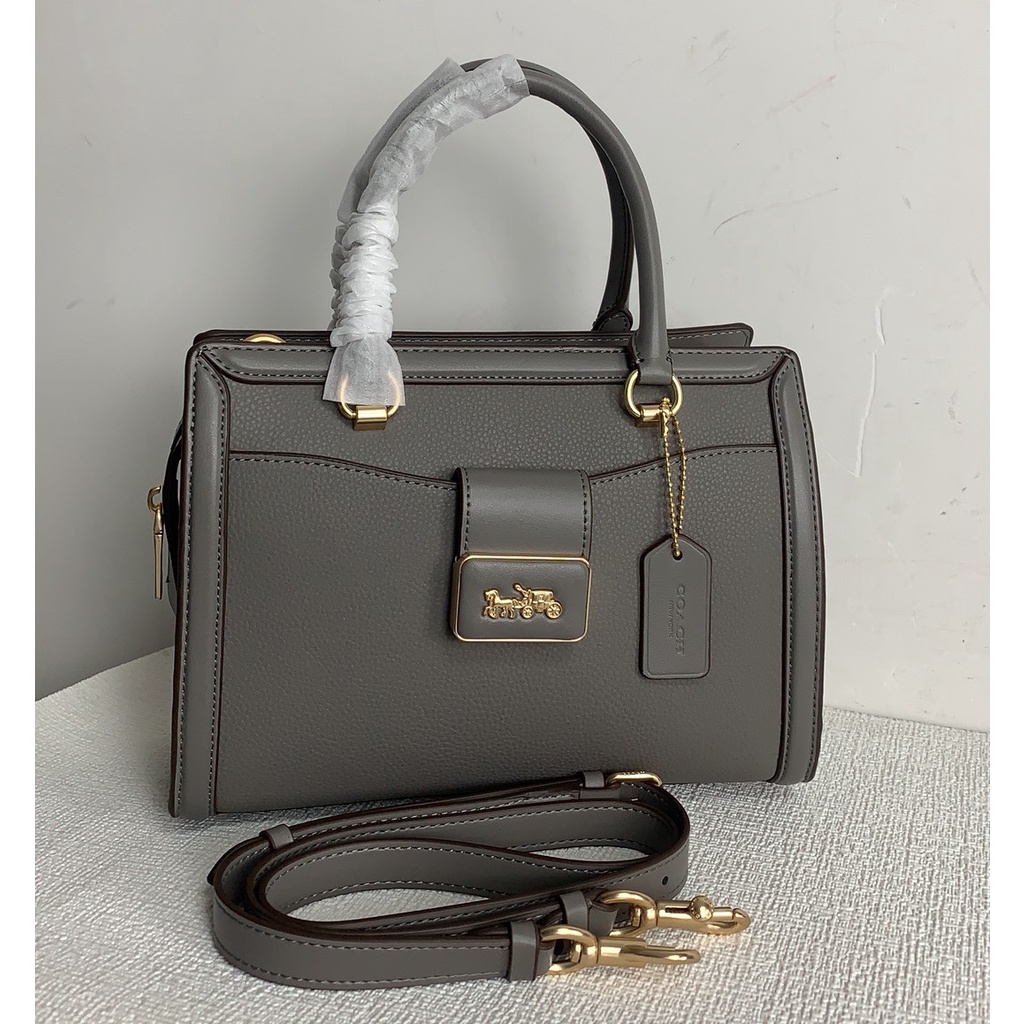 [Instant/Same Day]141  606 CC141 CE606 389 coach Grace Carryall Snakeskin Satchel Women Crossbody Sling Bag shoulder bag hand bag  ttb