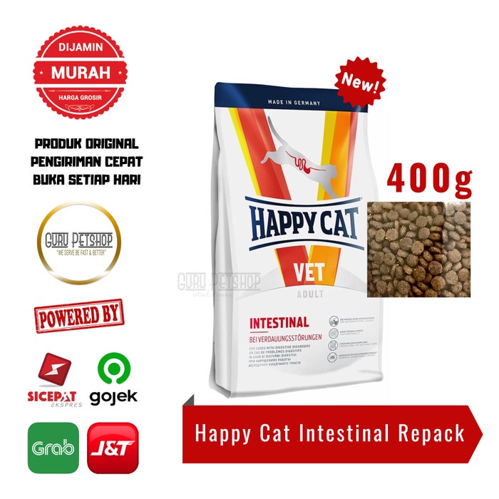 Happy Cat Vet Intestinal 400g Vet Intestinal Dry Cat Food 400g