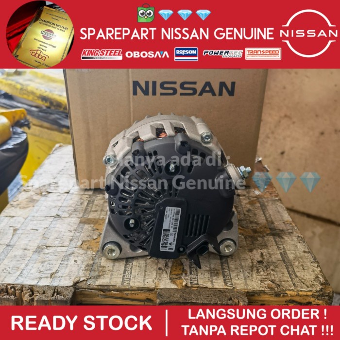 XTRAIL T32 2.5 ALTERNATOR ASSY Dinamo Ampere Charge Aki ORI NISSAN