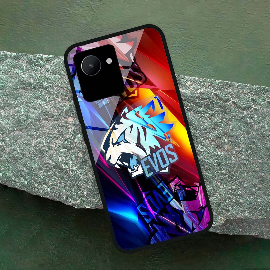 (SV18) Case Kilau Realme C30 | C30 | Casing Hp Realme | Pelindung Smartphone | Motif Evos Seven Case