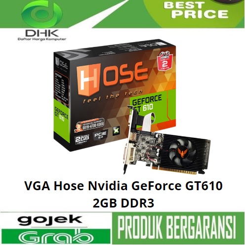 VGA Hose NVIDIA Geforce GT610 2GB DDR3