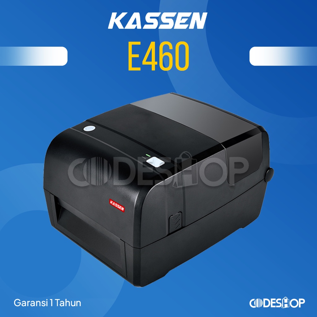 Printer Barcode Kassen E 460 / E460 Direct Thermal Cetak Label