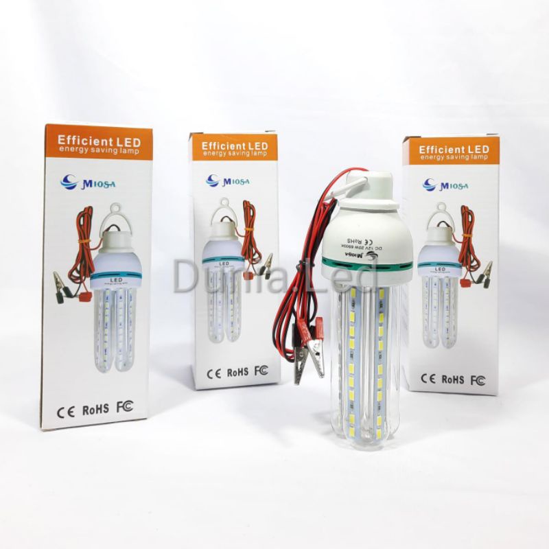 Lampu LED DC 12 Volt Cahaya Putih Lampu DC 3U