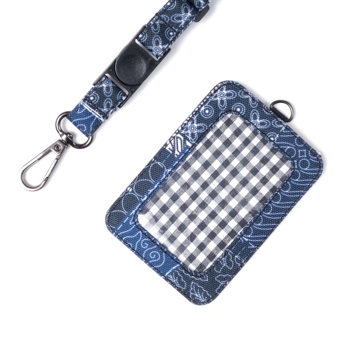 

hanya disini] Gantugan ID Card Holder Kantor Name Tag Lanyard Pria Wanita - IDCS09