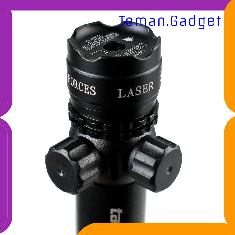 TG-SNT TaffLED Tactical Red Dot Laser Gun Scope with Baterai and Charger - JG-2