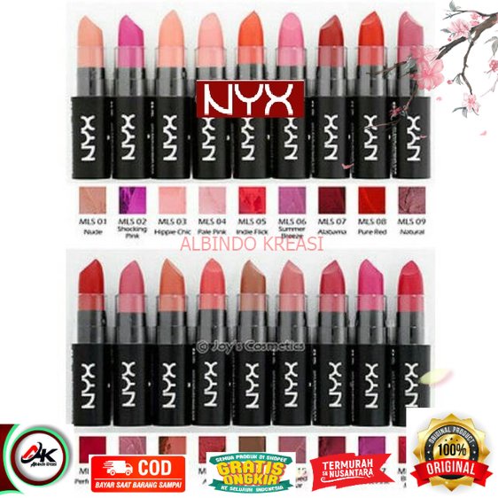 Lipstik NYX Matte GARANSI ORI