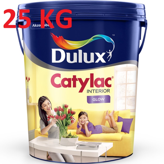 {{{{{{] Cat Tembok Dulux CATYLAC Interior 25 KG Warna READY 25KG