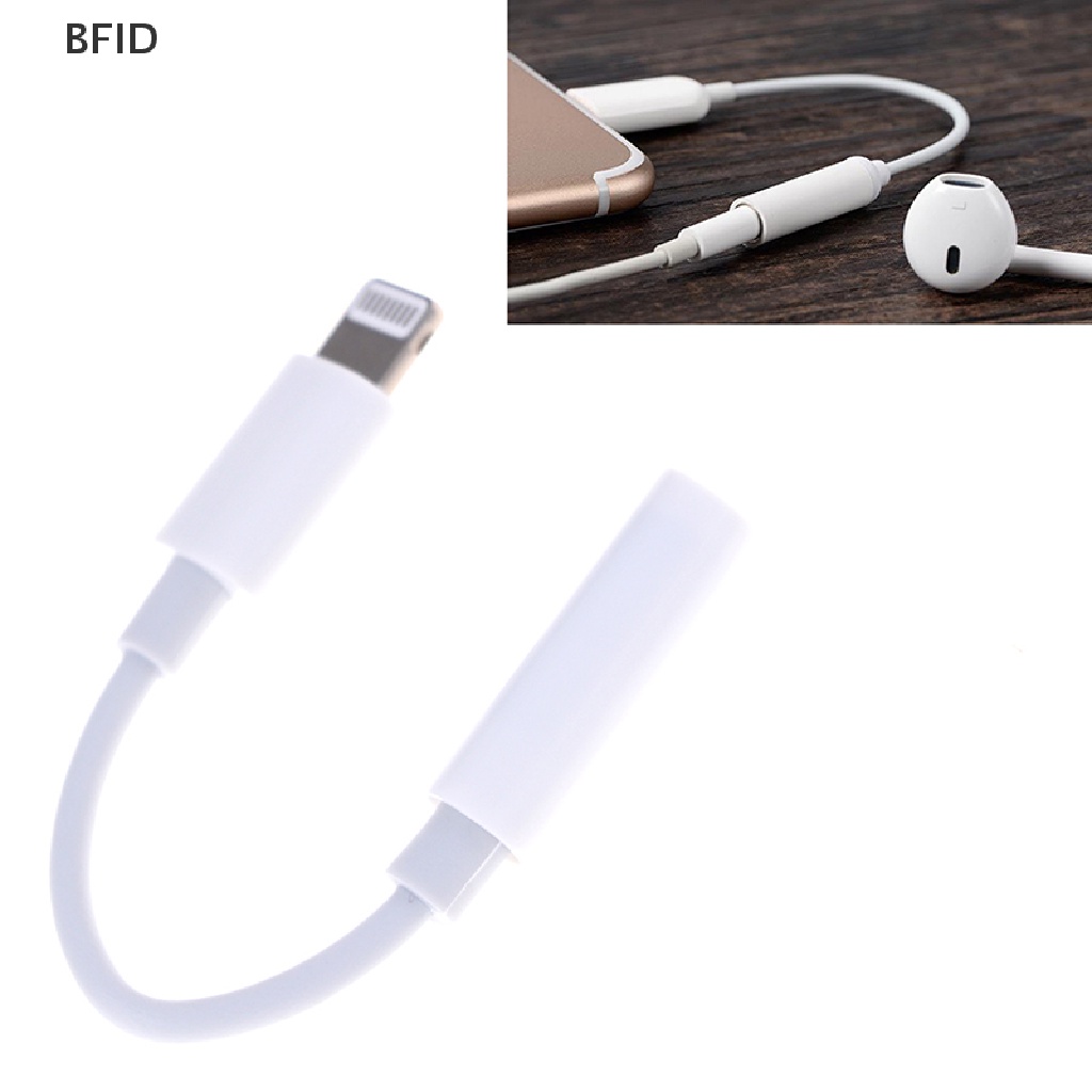 [BFID] Kabel Konektor Adapter Konverter Headphone Earphone Jack Audio Untuk iPhone [ID]