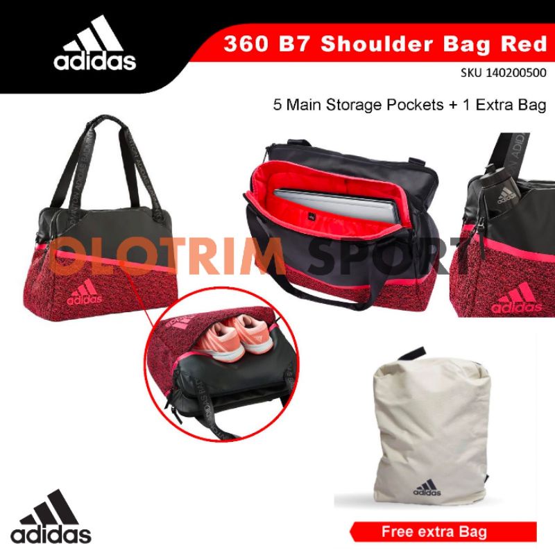 Shoulder Bag ADIDAS 360 B7 Tas Gym Olahraga Futsal Original