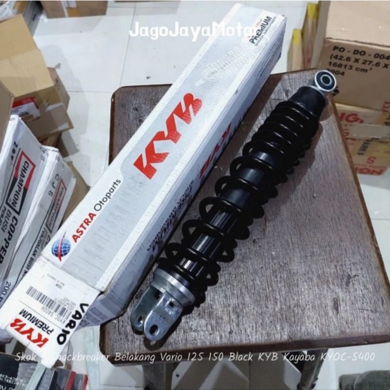 Skok / Shockbreaker Belakang Vario 125 150 Black KYB Kayaba KYOC-5400